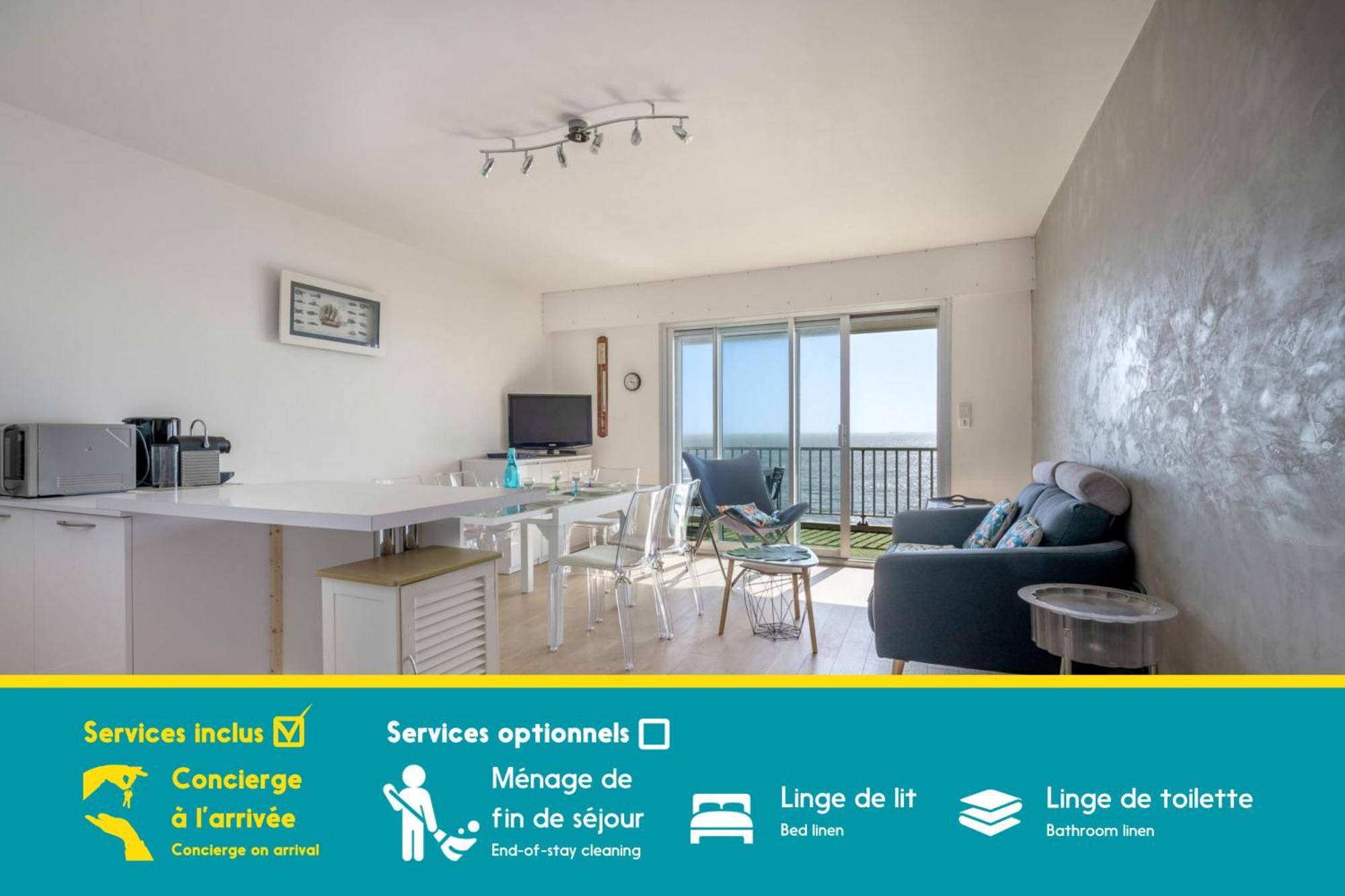 Appartement Magnifique Vue A La Baule!